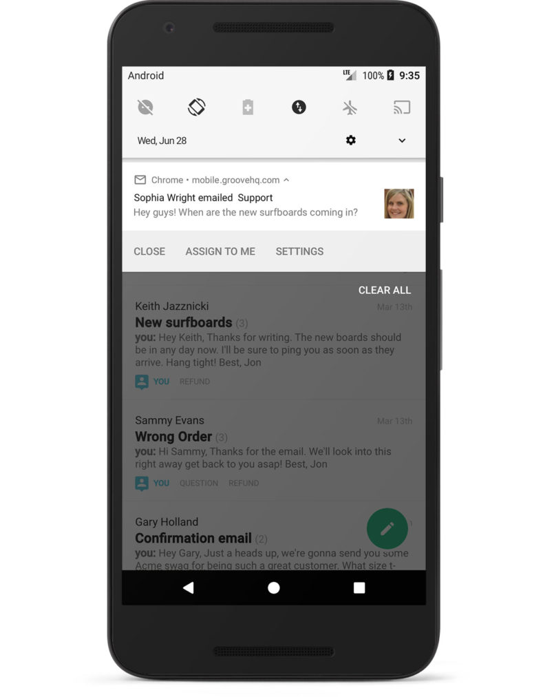 Android Notifications, Mobile Fixes, and What’s Next | Groove Blog