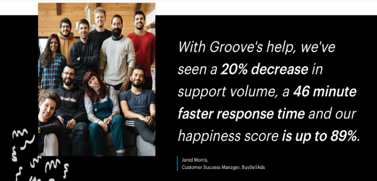 Building great customer experiences with Groove