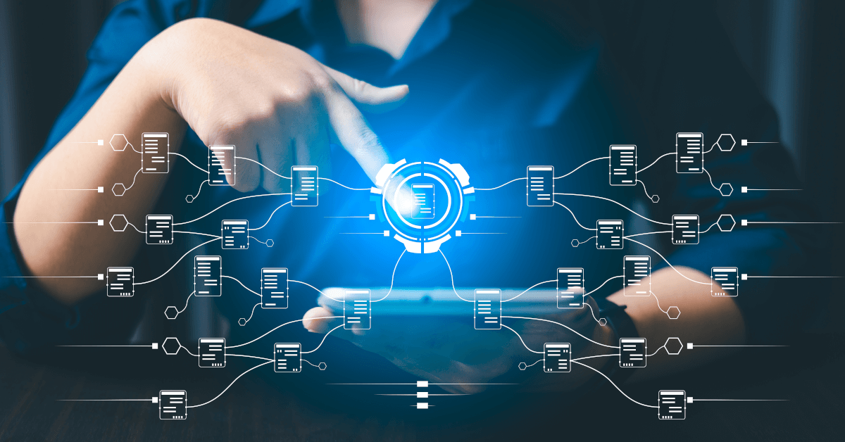 A image representing the creation of streamlined workflows.